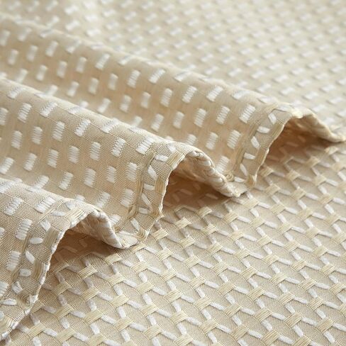 مجموعة نافذة Ways Parklane رمادية داكنة من 4 قطع ، ولوحان Jacquard ولوحان شفافان ، ستائر ذات طبقات أنيقة لغرفة المعيشة أو غرفة النوم ، 84 " in Saudi Arabia