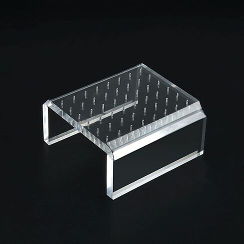 Transparent Acrylic Jewelry Display Plate Stud Lip Nail Display Navel Nail Tongue Nail Display Rack Posing Display Rack in Saudi Arabia