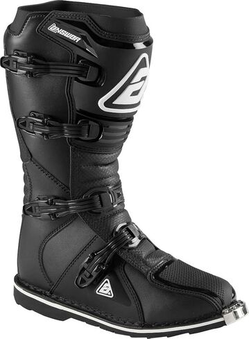 إجابة سباق 445178 PowerSports Motocross Protecte Gear: AR1 Boots ، Black ، Size 11 ، 1 Pair in Kuwait