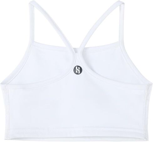 Girls Sports Bra Spaghetti Strap Y Back Training Bras for Teens Racerback Yoga Comfort Crop Top in Saudi Arabia