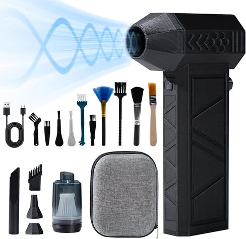 KYWYOYOU Jet Dry Blower, Jet Dry mini Blower, Electric Air Duster, Jet Fan 120000 RPM Wind Speed, Jet Blower car Dryer for Car,Cleaning, Camping. in Kuwait