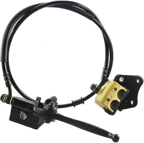 Pro Bat Bat Hydraulic Frake Cylinder Cylinder Master مع وسادة فرامل إضافية لـ 50cc 70cc 90cc SSR 110cc 125cc Atomik Ssr Apollo الدراجة الأوساخ الصينية ، in Saudi Arabia