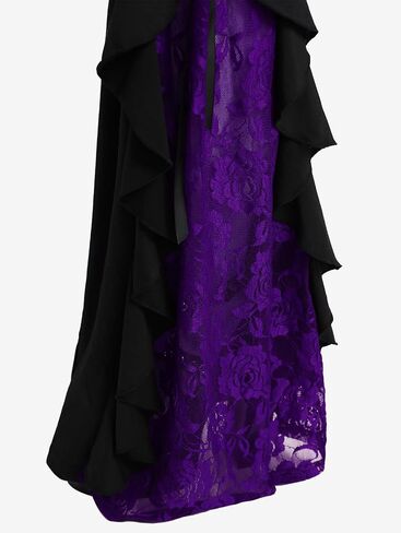 ROSE GAL Rosegal Women Plus Size Bell Bottoms Gothic Flare Pants in Saudi Arabia