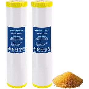 H&G Lifestyles 4.5 x 20 Deionized Water Filter,Water Deionizer for Car Washing, Spotless Water System DI Mixed Bed Resin Refill Replacement 0 TDS Deionizatioin Filter 550 Gallons