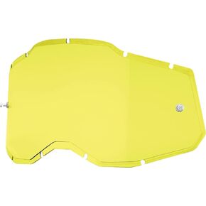 100% Goggle PLUS Replacement Lens - HiPER - Compatible with Racecraft 2, Accuri 2, and Strata 2 Goggles