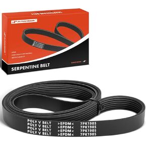 A-Premium Engine Serpentine Drive Belt Compatible with Toyota Camry 2007-2009, RAV4 2006-2008, Corolla 2009-2012, Matrix 2009-2013 & Scion xB 2012-2015 & Pontiac Vibe 2009-2010, L4 2.4L