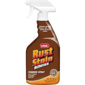 Rust-Oleum Whink Rust Stain Remover | Heavy-Duty Iron Stain Remover for White Toilets & Sinks, Colorfast Fabric & Carpets | 32 oz