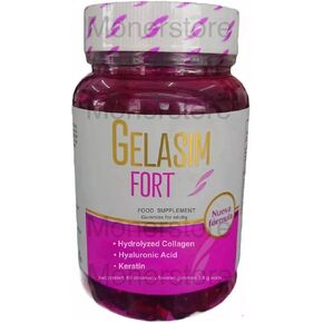 Gummies 60 of hydrolyzed Collagen hyaluronic Acid and Keratin Compare to Glasimi Forte Gummies 60