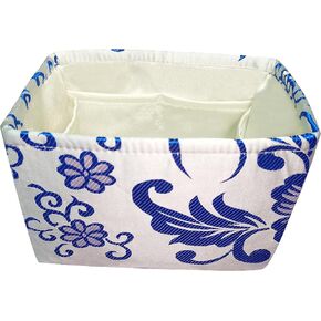 MYMC Purse Organizer for Inside Purse,Silky Touching,Light Weight,Luxury Fabric for Women Handbags,Perfect for Picotin 18/22 Bags (7.7 * 6.1 * 5.5)