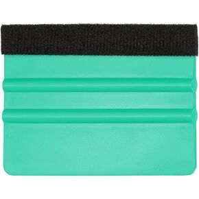 HARFINGTON Vinyl Squeegee Felt Edge 4" Squeegee Felt Fabric Decal Vinyl Scraper Car Wallpaper Smoothing Tools Window Privacy Film Glass Tint Squeegee Installation, Green