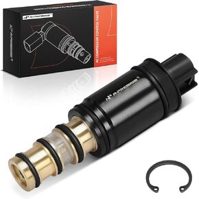 A-Premium AC Compressor Control Solenoid Valve 6SEU16C Compatible with Toyota Camry, Corolla, Matrix, Avalon, Yaris & Lexus RX350, IS250, IS350, GS300, GS350 & Jeep Compass, Patriot & Scion xB