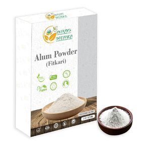 مسحوق الشب Botanica ، و Potassium Alum Fitkari Powderusted ، ومسحوق طبيعية ونقية ، 2 أونصة-لا تضاف ، مسحوق الخبز والأسرة متعددة الاستخدامات.