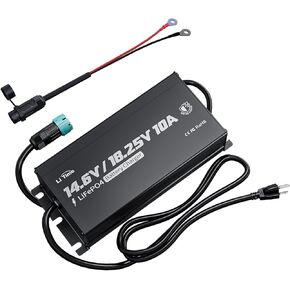 Litime 16V (18.25V) 10A شاحن بطارية ليثيوم قابل للتركيب