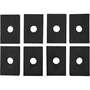 8pcs Truck Rubber Bed Bed Pad Kit Fits for Chevy GMC C10 C20 C30 Trucks 1947-1987