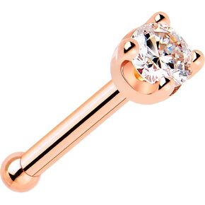 جسم حلوى 14K رنين الذهب الصلب أنف الأزرار - 2 مم مختبر الماس المزرعة التي أنشأتها Masterjeweler - أنف أنف أنف أنف رنين 18 مقياس 20 مقياسًا للحلقة الذهب الحقيقية للحرارة للنساء والرجال