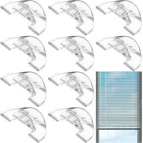 10 Pcs Shade Pulls Cordless Honeycomb Shade Lift Handles for Cordless Blind Cellular Shades Handle