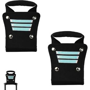 2 PCS Convenient Luggage Handle Extender Adds 6 Inches for Your Short & Wide Luggage Handle, Great Extension for Your Carry On