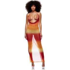 Forplay Women's Amalfi Mesh Pool Maxi Dress