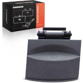 A-Premium Parking Brake Release Handle Compatible with Dodge Ram 1500 2006-2008, Ram 2500 2006-2009, Ram 3500 2006-2009, Durango 2004-2009, Deep Gray