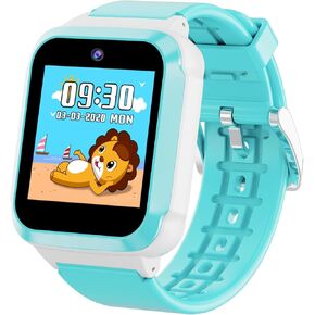 Kids Smart Watch Gift for Girls Boys Ages 4-12, HD Touch Screen Alarm Pedometer Games Video Camera Recorder Timer Kids Watch, Birthday Gift Toy for Girls Boys Ages 5 6 7 8 9 10