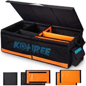 تخزين وتنظيم Kohree RV ، حقيبة تخزين RV قابلة للطي ، منظم RV Caddy لإكسسوارات RV ، حاويات RV تحمل استقرار RV وملحقات كهربائية in Kuwait