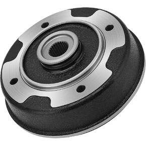 M Mati الخلفي Hub Hub Brake Drum for Kawasaki Mule 520 Kaf300 2000-2001 Mule 550 Kaf300 1997-2004 Mule 500 Kaf300 1991-1995 41038-1239