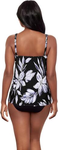 Miraclesuit Women's Swimwear Mirage High Neckline Underwire Bra Tankini Bathing Suit Top in Kuwait