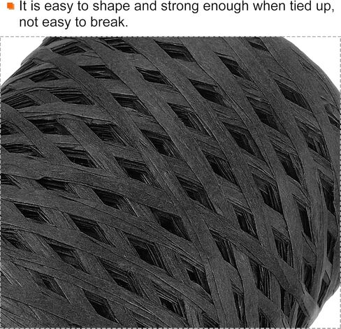 MECCANIXITY Raffia Paper Craft Rope Ribbon Packing Paper Rope 219 Yards Length Handmade Blue for DIY Decoration Gift Packaging in Saudi Arabia