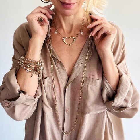 Katia Designs LOVE | OPEN HEART | Long Chain in Saudi Arabia