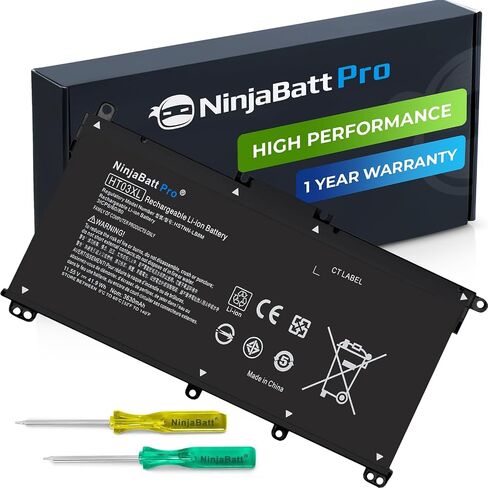 NinjaBatt Pro Battery for HP 756743-001 V104 VI04 756744-001 756478-422 756478-851 756745-001 756479-421 756480-421 450 G2 450 G3 440 G2 15-P030NR VI04XL - Premium Cells [4 Cells/2600mAh/38Wh] in Saudi Arabia