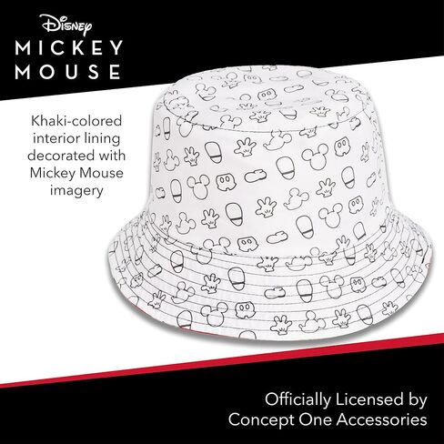 Disney Mickey Mouse Bucket Hat, Packable Travel Hat in Saudi Arabia