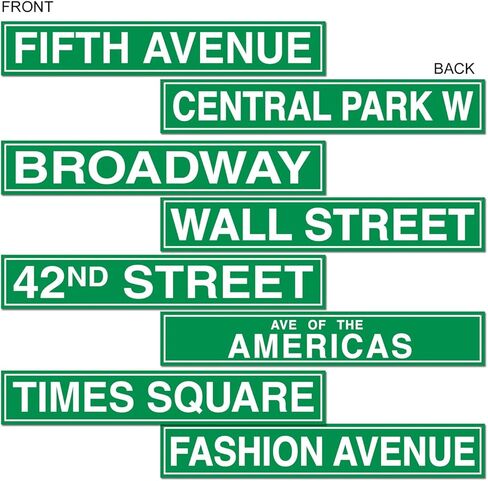 Decoration Decoration Sign Street Beistle NYC in Saudi Arabia