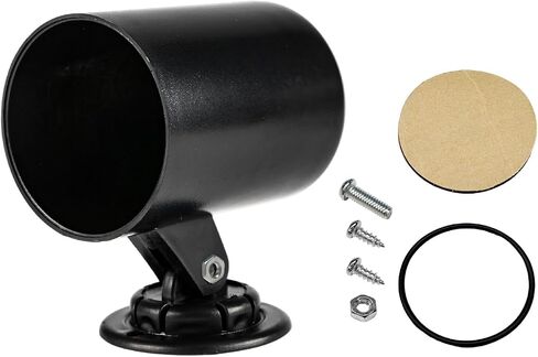 Car 2" 52mm Dual Hole Dash Gauge Pod Holder, ABS Plastic Dual Gauge Console Dashboard Pod Mount, Universal Housing Pod Meter Cup Gauge to Vehicle's Dash, Car Accessories in Saudi Arabia