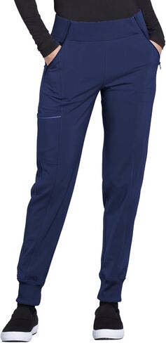 مجموعة Infinity Scrub للنساء V-Neck Top CK623 و Bants Jogger Mid Rise مع فتل الرطوبة ونسيج امتداد 360 درجة- CK110A ، Navy- M Top/M Pant in Saudi Arabia