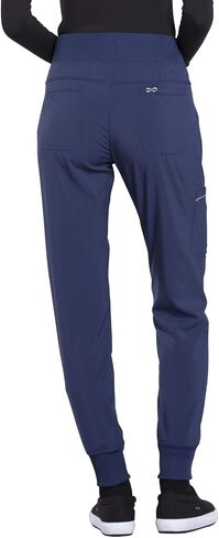 مجموعة Infinity Scrub للنساء V-Neck Top CK623 و Bants Jogger Mid Rise مع فتل الرطوبة ونسيج امتداد 360 درجة- CK110A ، Navy- M Top/M Pant in Saudi Arabia