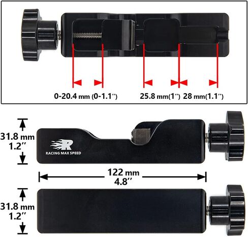 Spark Plug Gap Tool & Spark Plug Tester Kit 0 to 6000RPM with Double Hole 10MM 12MM 14MM 16MM Spark Plug Adjustable Gap Tool with Feeler Gauge for 12V Gasoline Vehicles Spark Plug Socket in Saudi Arabia