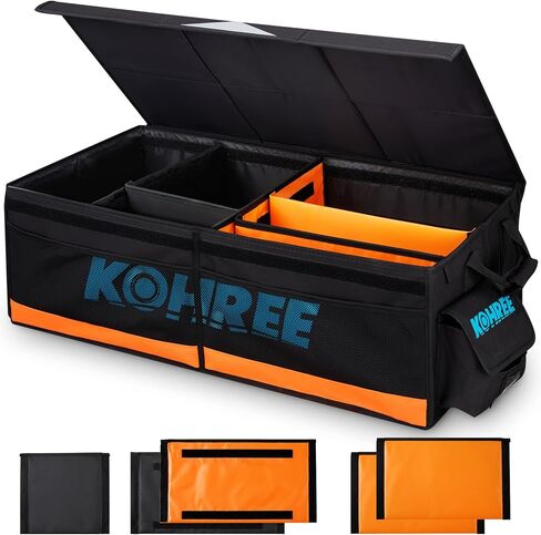Kohree RV Storage and Organization, 74L Collapsible RV Storage Bag, RV Caddy Trunk Organizer for RV Accessories, RV Containers Holds RV Stabilization & Electric Accessories in Kuwait