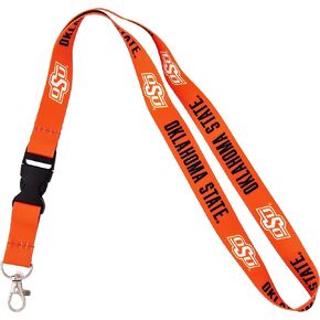 Desert Cactus Oklahoma State University Lanyards Car Keys ID Badge Holder Keychain Detachable Breakaway Snap Buckle Lanyards (Orange)