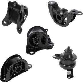 OCPTY Engine Motor and Trans Mount Compatible for Honda CR-V 1997 1998 1999 2000 2001 2.0L # A6520 A6585 A6576 A6526 A6506 5PCS