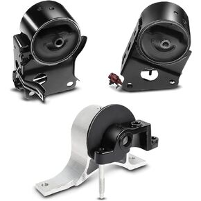 A-Premium 3PCS Front Rear Engine Motor Mount Set with Sensor Compatible with Nissan Altima 2002-2006, Maxima 2004-2008, Murano 2003-2007, V6 3.5L DOHC, Replace# 112708J10A, 11210CA00B