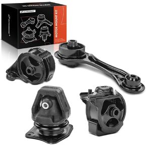 A-Premium Engine Motor and Transmission Mounts Compatible with Honda Accord EX 1990 1991 1992 1993 L4 2.2L, Manual Transmission 4-PC Set