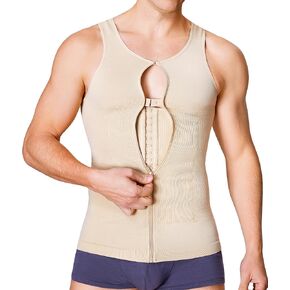 TAILONG Mens Compression Shirt Sleeveless Body Shaper Slimming Shirt Compression Tank Top