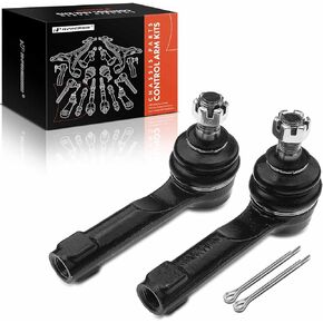 A-Premium 2 x Front Outer Tie Rod Ends, Compatible with Nissan Sentra 1986-2006, Multi 1986-1988, Pulsar NX 1987-1990, 200SX 1995-1998, 240SX 1989-1994, Replace # ES2814RL