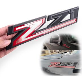 2019-2023 New Z71 Emblem Badges for Silverado 2PCS (Gloss Black)