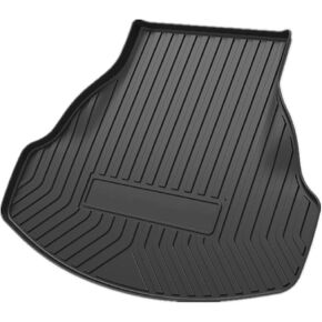 All Weather Rear Cargo Liners Trunk Tray Mats Protector Custom Compatible with 2013 2014 2015 2016 2017 Honda Accord, 3D Waterproof Durable Odorless Flexible Black TPO Accessories