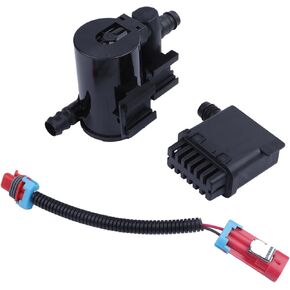 Evaporative Emissions Vapor Canister Purge Valve Vent Solenoid For Chevrolet Silverado GMC Sierra 1500 2500 3500 HD Classic 2004 2005 2006 2007 2008 2009 2010#10357992 CVS34 19207763 911-237 214-2082