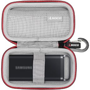 RLSOCO Hard Case for Samsung T5 EVO Portable SSD 2TB/4TB/8TB External Solid State Drive