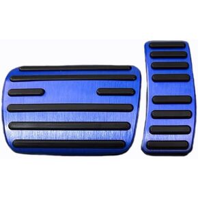 Car Brake Gas Pedal Cover, Non-Slip NO Drill Performance Automotive Foot Pedal Pads Compatible with Audi A3 A4 A5 A6 A7 A8 Q3 Q5 Q7 Q8 SQ5 SQ7 SQ8 TT TTRS (Black,2pcs)