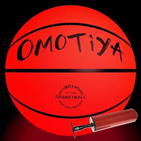 LED Glow in The Dark Basketball, NO 7 Light Up Basketball for Teen, Cool Sports Gear Gifts for Boys & Girls 8 9 10 11 12 13 14 15, Glowing Night Activity for Kids 8-15+ Year Old in Kuwait