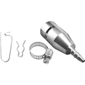 Aluminum Fuel Filter Return Line Connector Fits for Ford Powerstroke 6.7L 2017+ Repair Quick Connector Silver